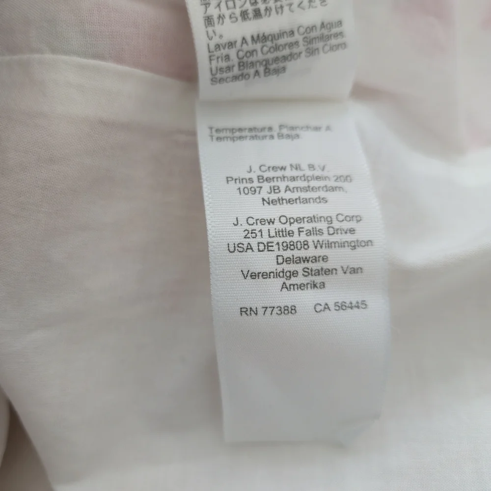 J.Crew Women Smocked Tiered Dress Size M - Picture 7 of 8